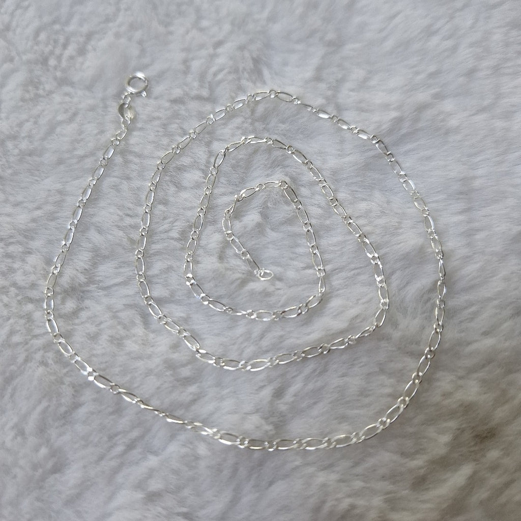 CADENA TEJIDO 1X1 PLATA .925 55 CM 3.2 GR (NUEVO)