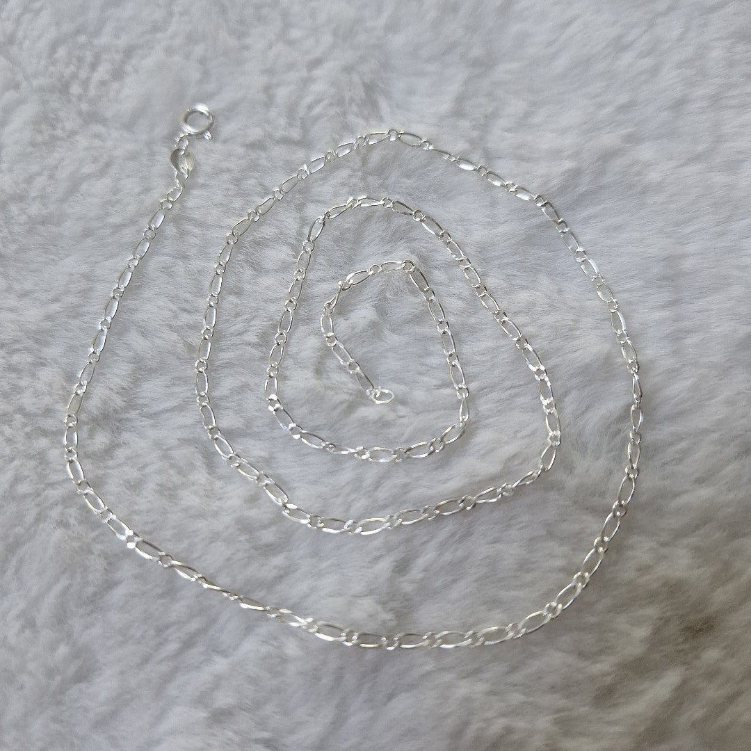 CADENA TEJIDO 1X1 PLATA .925 55 CM 3.2 GR (NUEVO)
