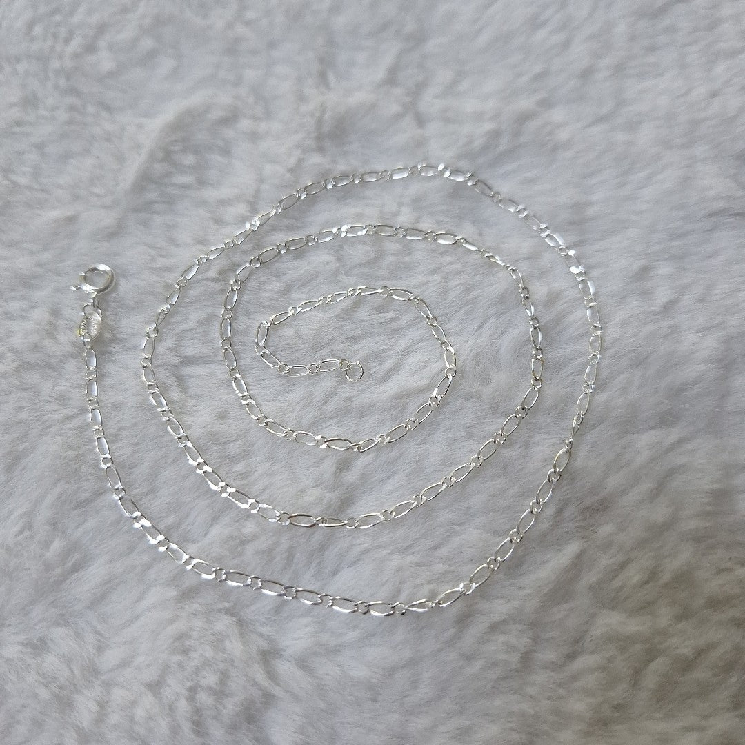 CADENA TEJIDO 1X1 PLATA .925 55 CM 3.3 GR (NUEVO)