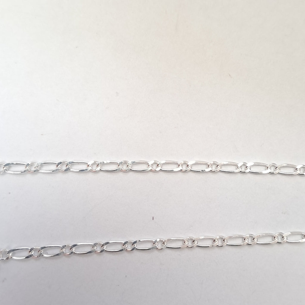 CADENA TEJIDO 1X1 PLATA .925 55 CM 3.3 GR (NUEVO)