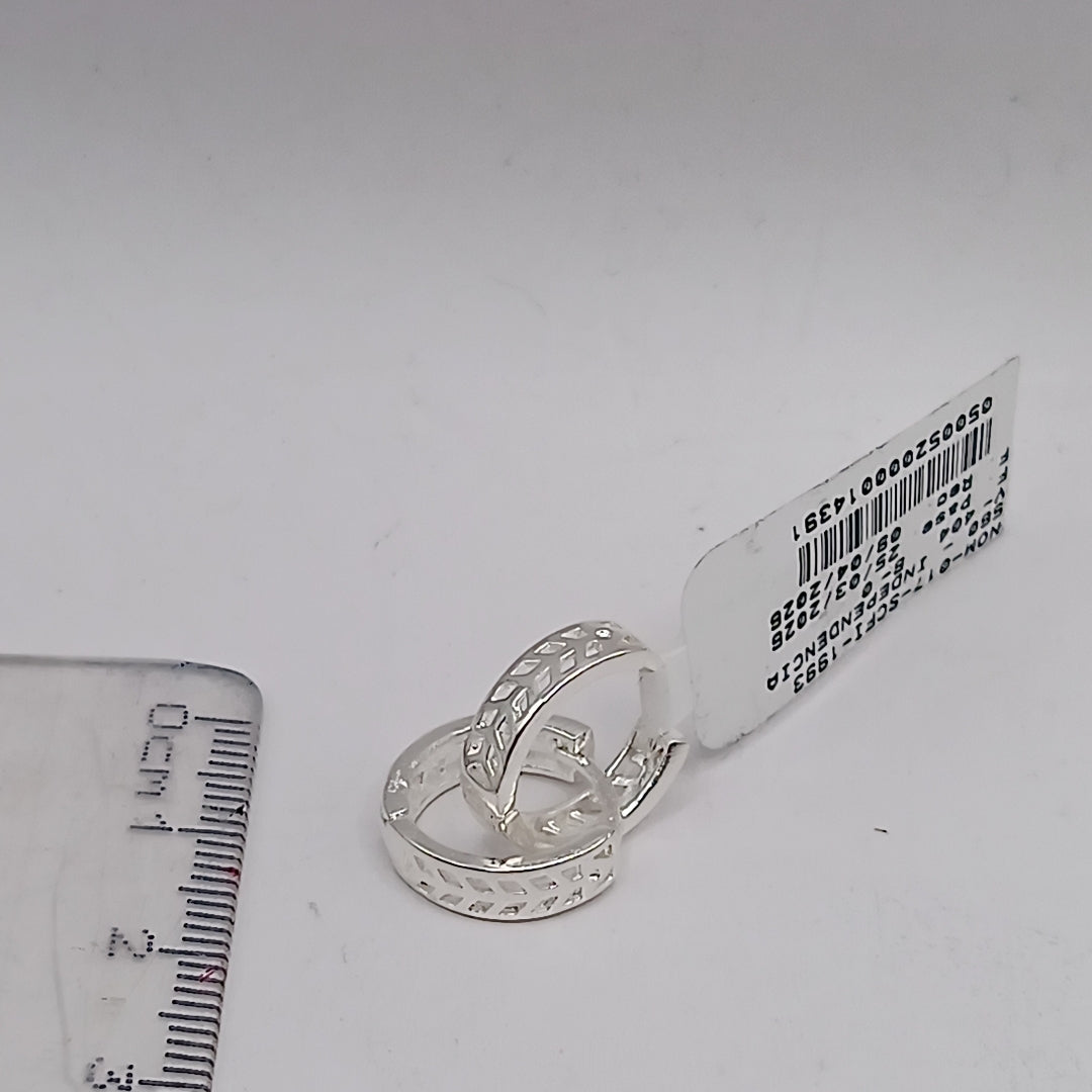ARRACADAS PLATA .925 2.4 GR (NUEVO)