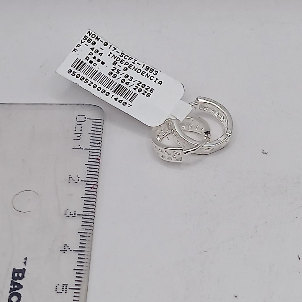 ARRACADAS PLATA .925 2.5 GR (NUEVO)