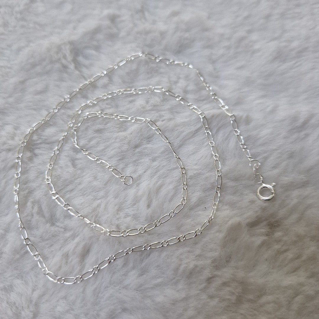 CADENA TEJIDO 1X1 PLATA .925 50 CM 3 GR (NUEVO)