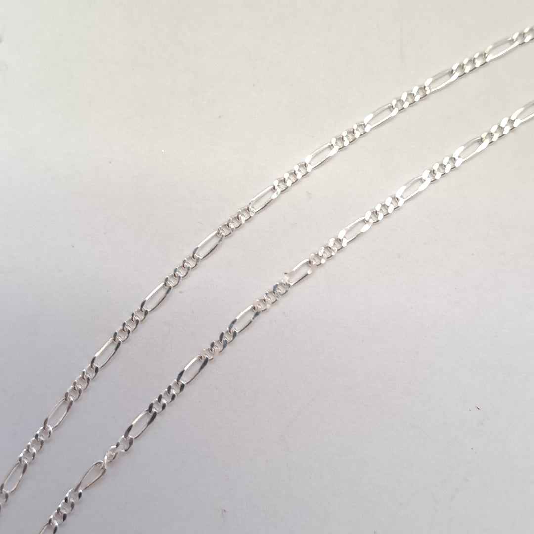 CADENA TEJIDO 3X1 PLATA .925 55 CM 2.3 GR (NUEVO)