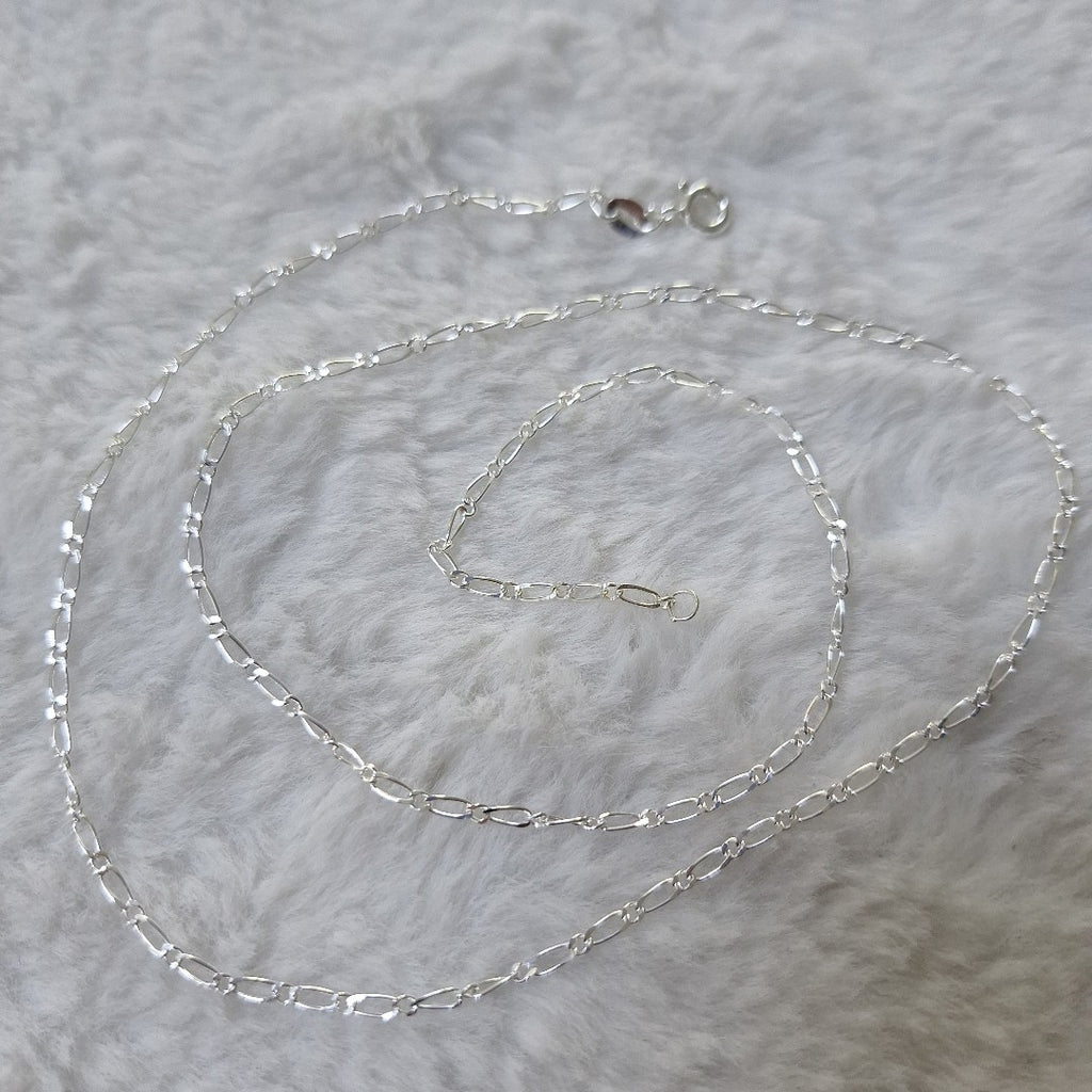 CADENA TEJIDO 1X1 PLATA .925 55 CM 3.3 GR (NUEVO)
