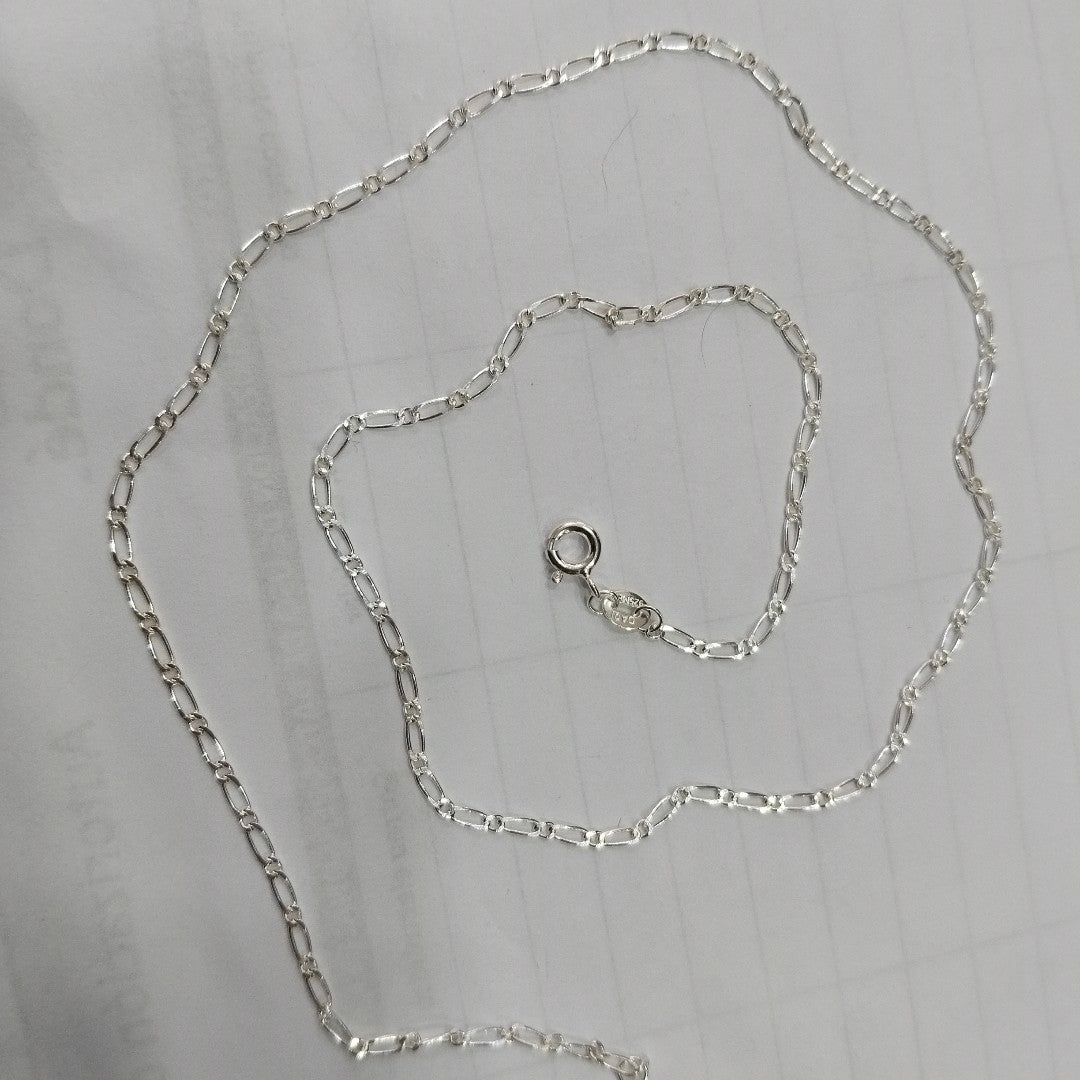 CADENA TEJIDO 1X1 PLATA .925 50 CM 2.9 GR (NUEVO)