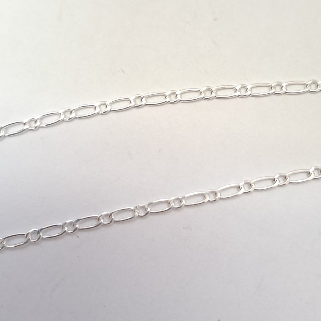 CADENA TEJIDO 1X1 PLATA .925 50 CM 3 GR (NUEVO)