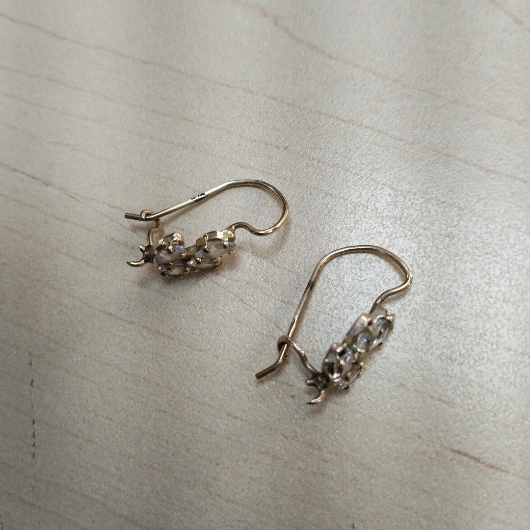 ARETES PAR ORO 10 K 1,60 GRMS (SEMINUEVO)
