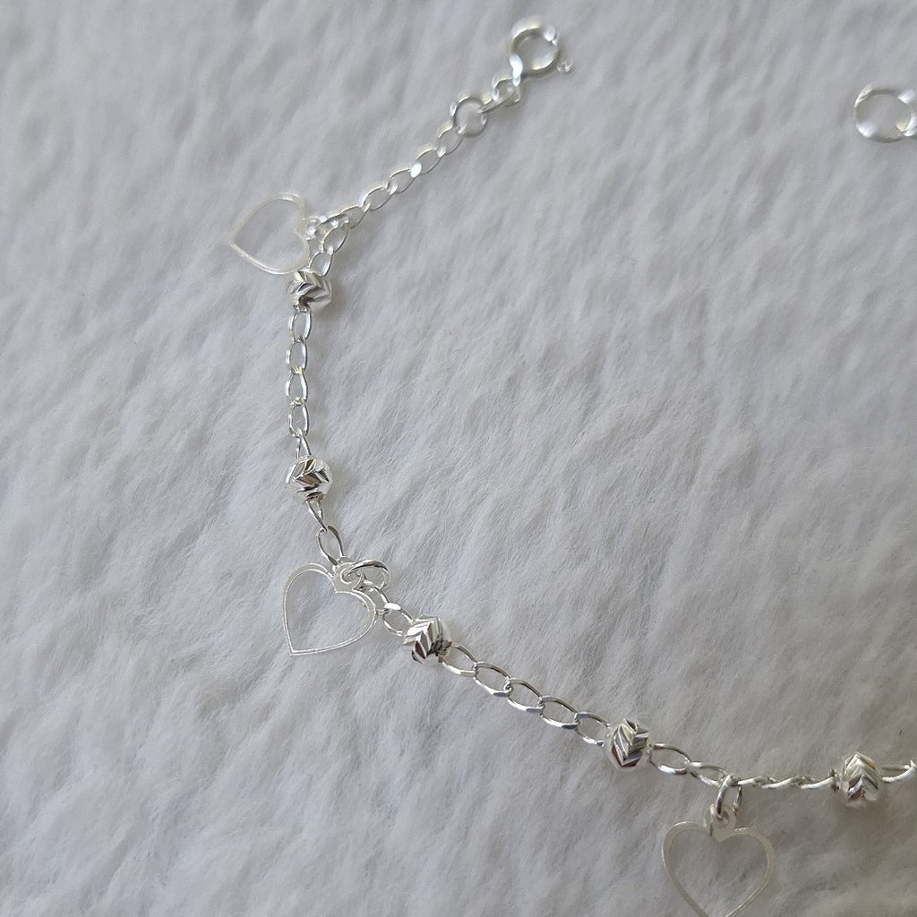 PULSERA TEJIDO ESPECIAL PLATA .925 18 CM 2.7 GR (NUEVO)