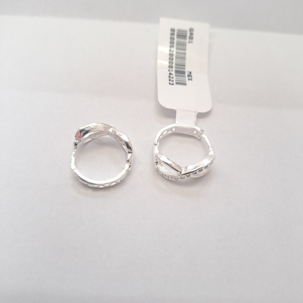 HUGGIES INFINITO CIRCONIAS PLATA .925 2.4 GR (NUEVO)