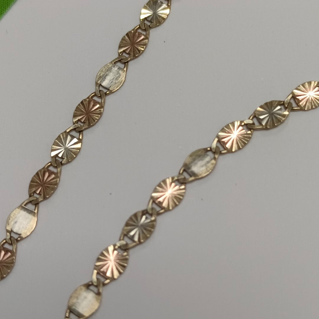 CADENA ORO COMBINADO 14 K 3,00 GRMS (SEMINUEVO)