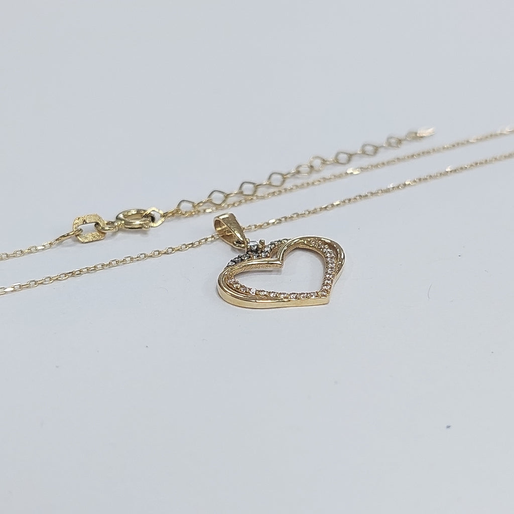 DIJE, GARGANTILLA ORO 14 K 2.1 GRMS (SEMINUEVO)