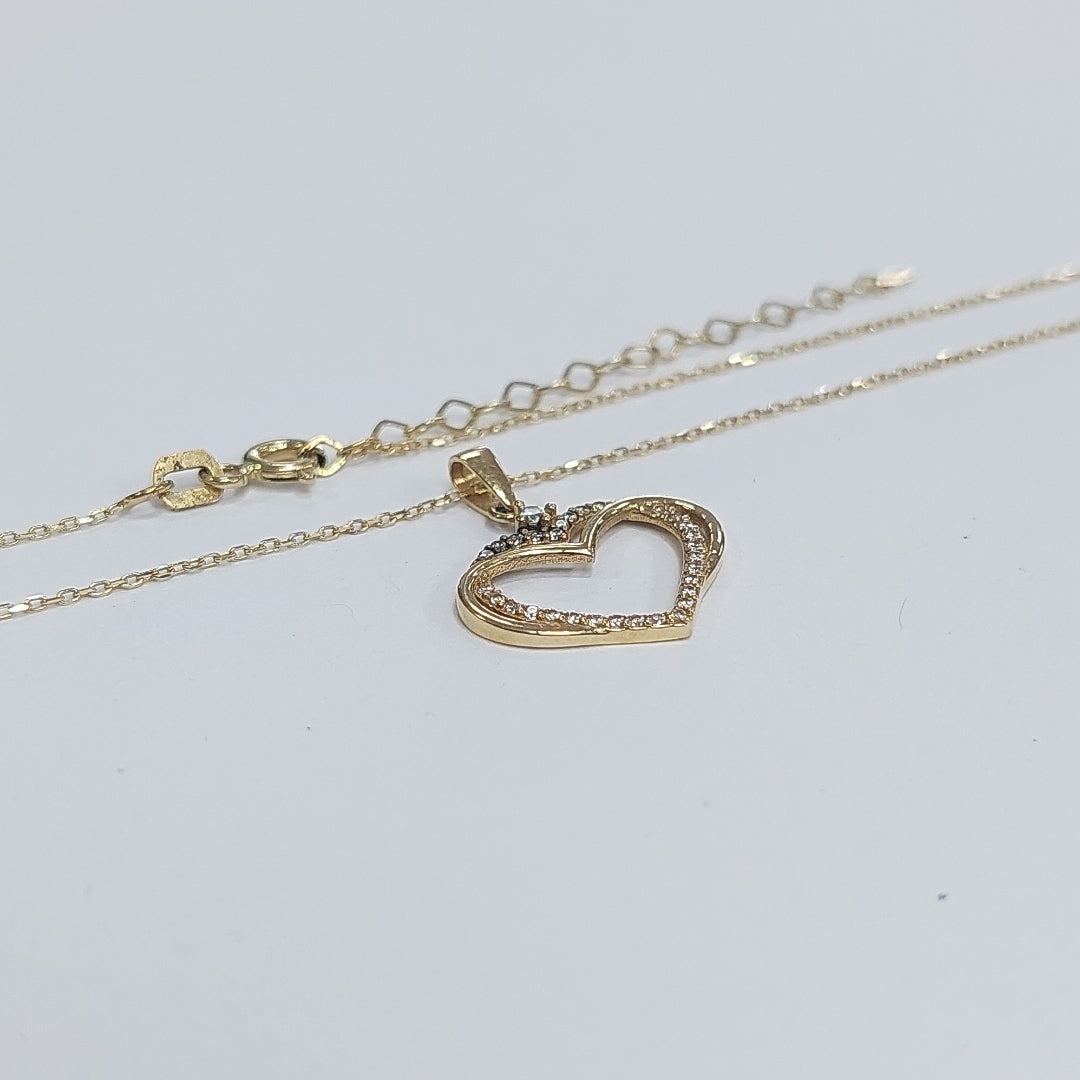 DIJE, GARGANTILLA ORO 14 K 2.1 GRMS (SEMINUEVO)
