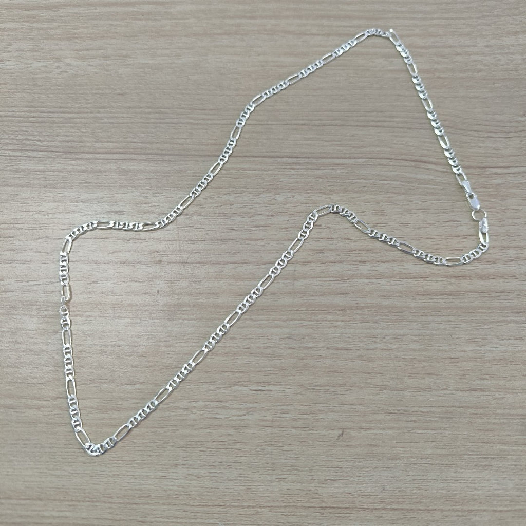 CADENA TEJIDO MARINERO PLATA .925 55 CM 7.9 GR (NUEVO)