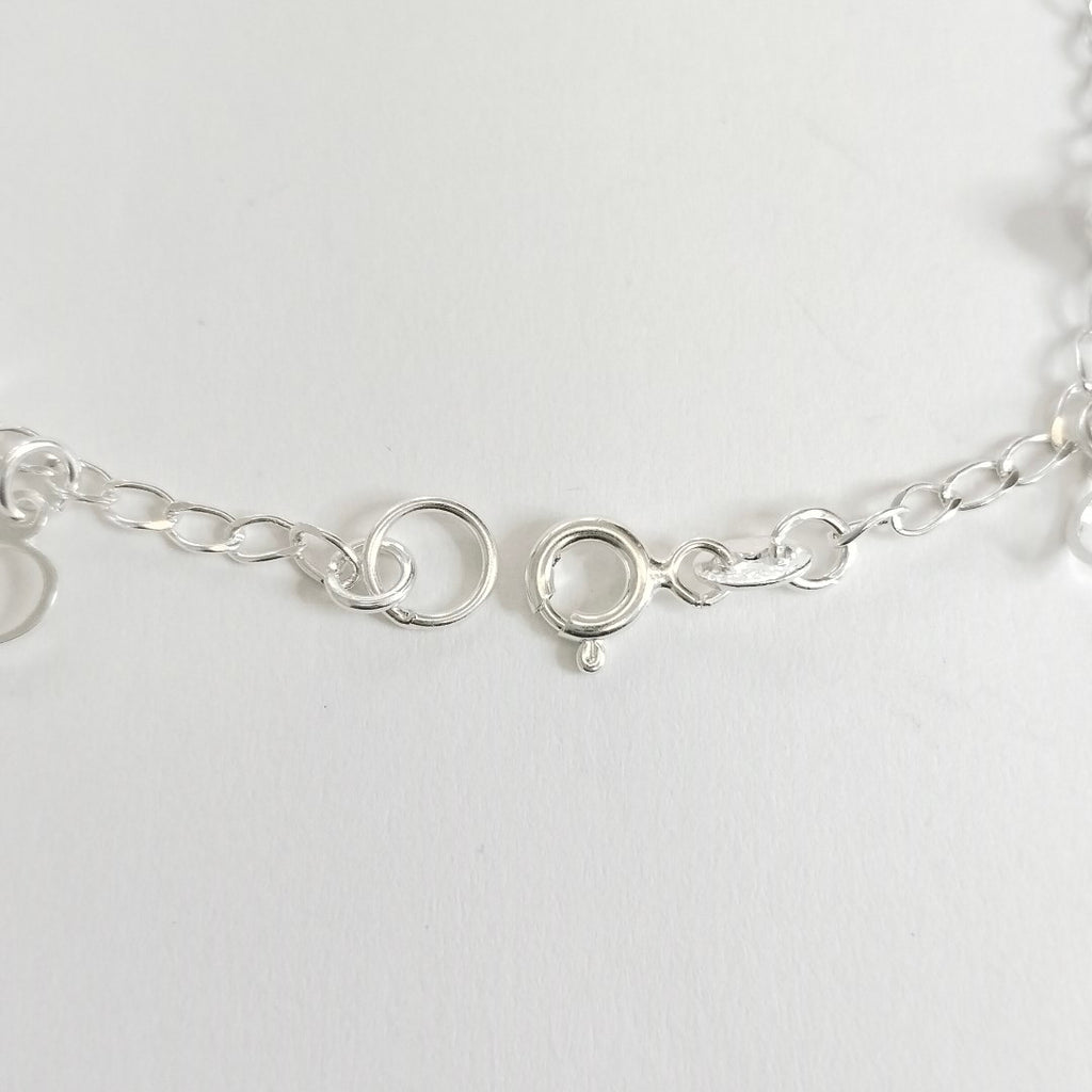 PULSERA TEJIDO ESPECIAL PLATA .925 18 CM 2.6 GR (NUEVO)
