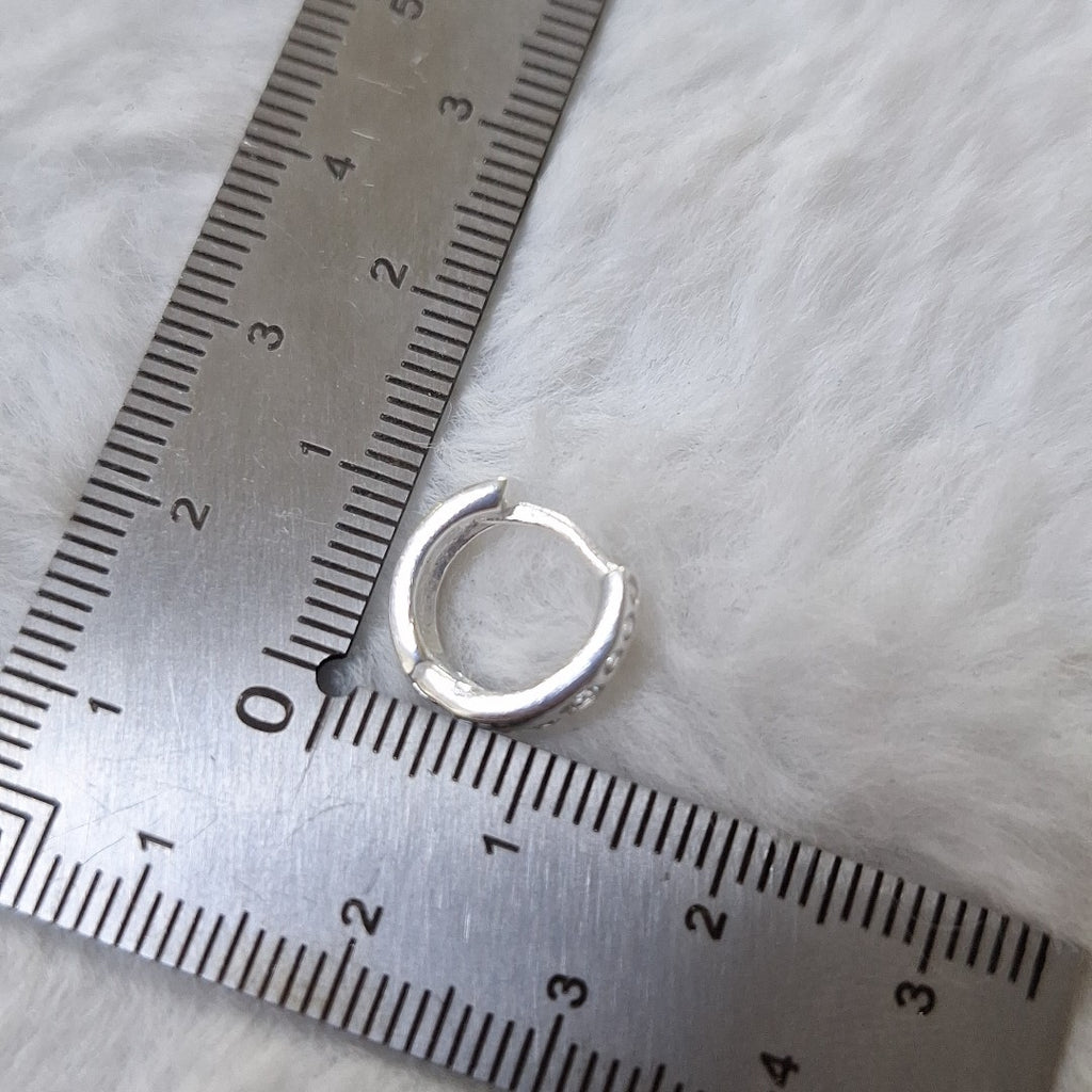 ARRACADAS C/CIRCONIAS PLATA .925 2.1 GR (NUEVO)