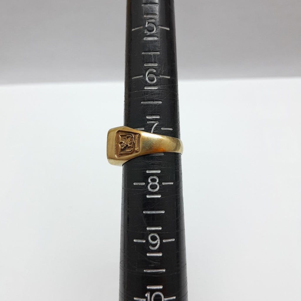 ANILLO DE GRADUACIÓN ORO 14 K 5,50 GRMS (SEMINUEVO)
