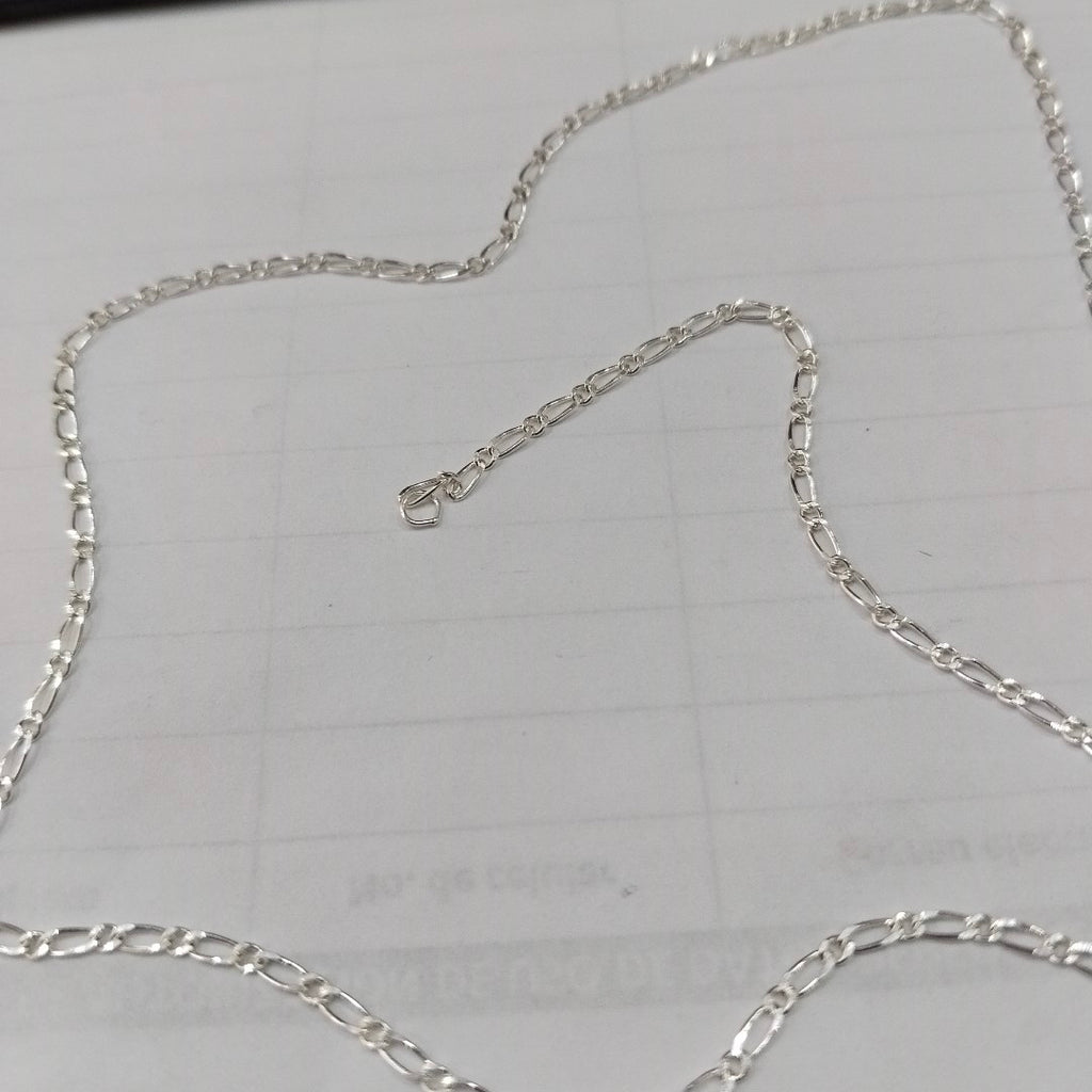 CADENA TEJIDO 1X1 PLATA .925 55 CM 3.3 GR (NUEVO)