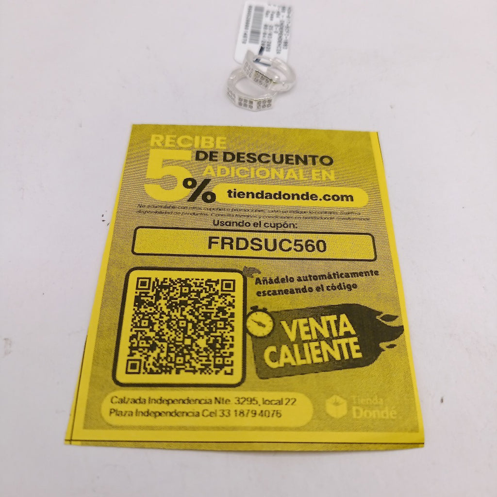 ARRACADAS C/CIRCONIAS PLATA .925 2.5 GR (NUEVO)