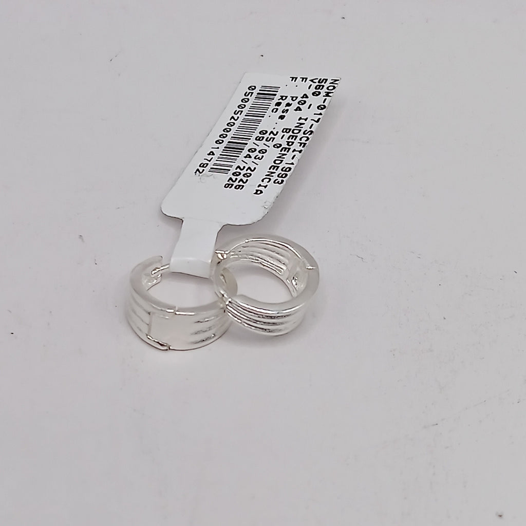 ARRACADAS PLATA .925 2.7 GR (NUEVO)