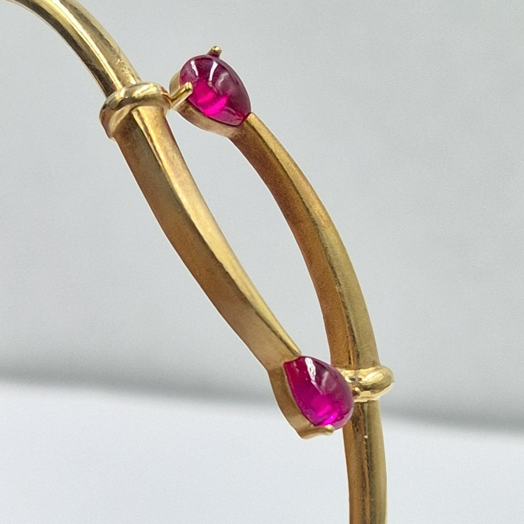 PULSERA RIGIDA ORO 14 K 7.5 GRMS (SEMINUEVO)