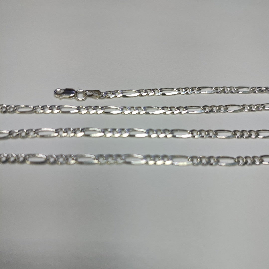 CADENA TEJIDO 3X1 PLATA .925 50 CM 6.8 GR (NUEVO)