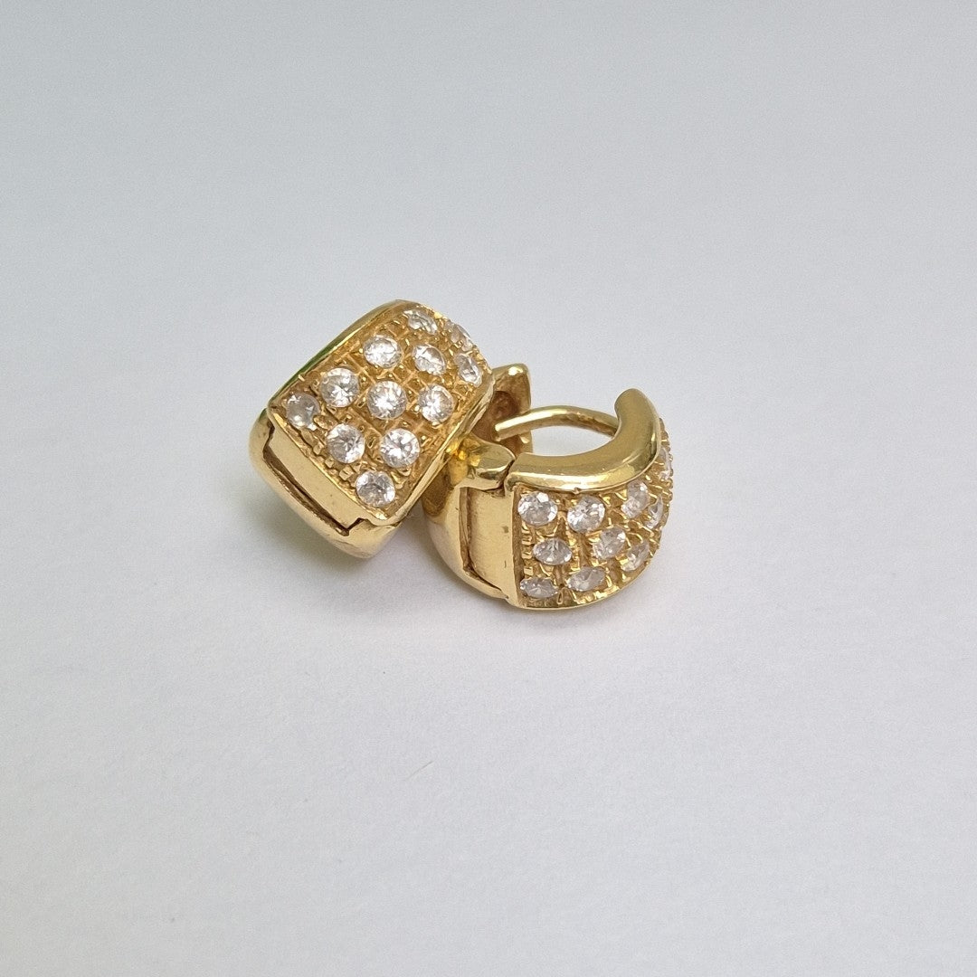 ARRACADAS PAR ORO 14 K 6,00 GRMS (SEMINUEVO)