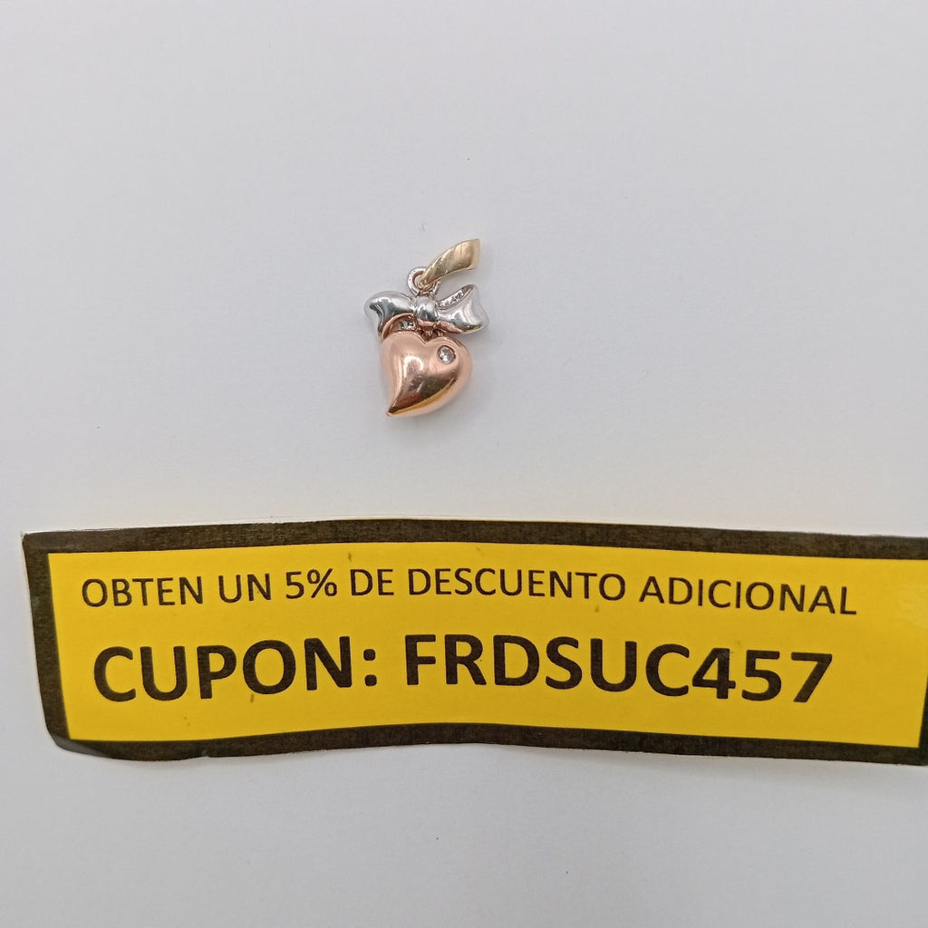 DIJE ORO COMBINADO 14 K 2.8 GRMS (SEMINUEVO)