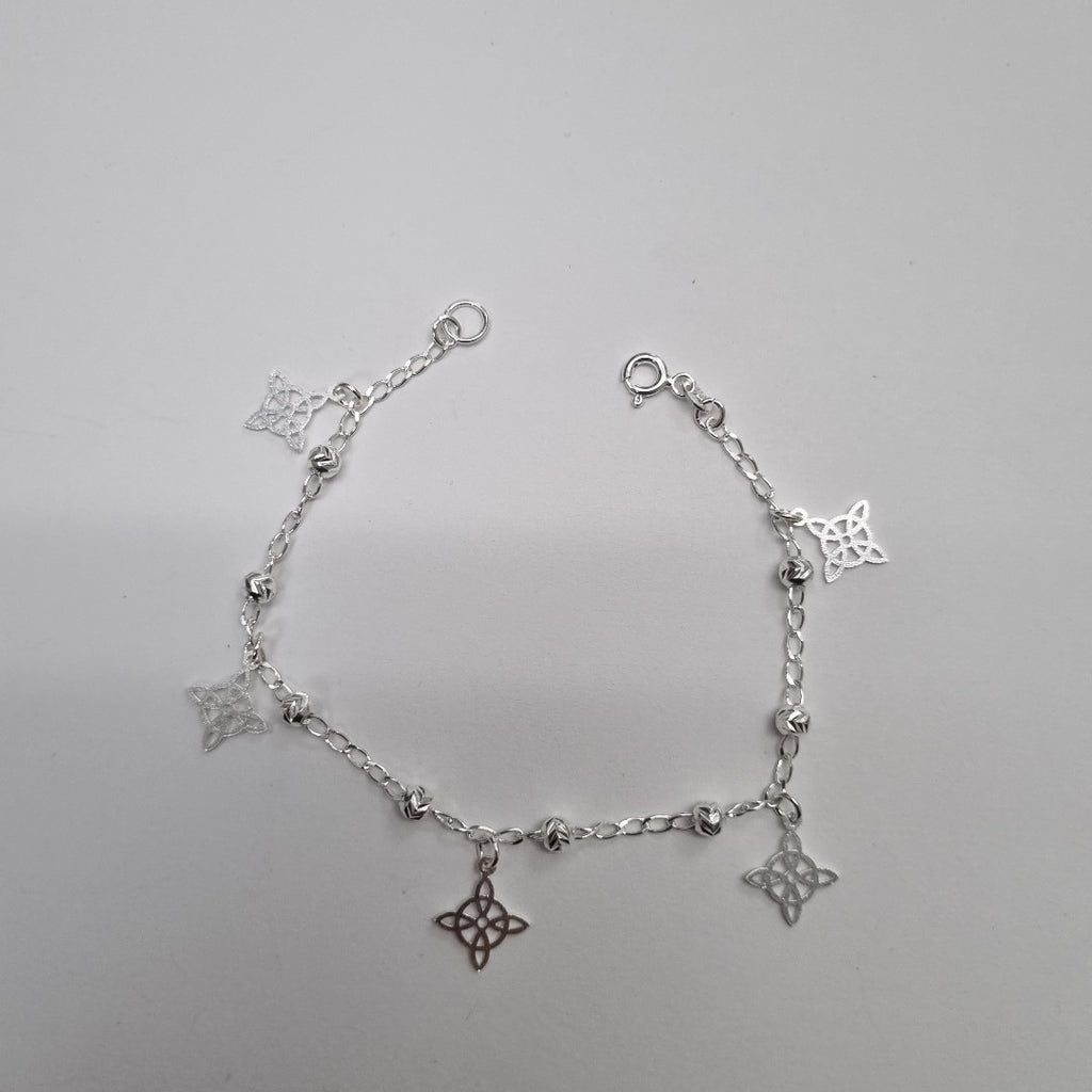 PULSERA TEJIDO ESPECIAL PLATA .925 18 CM 3.2 GR (NUEVO)