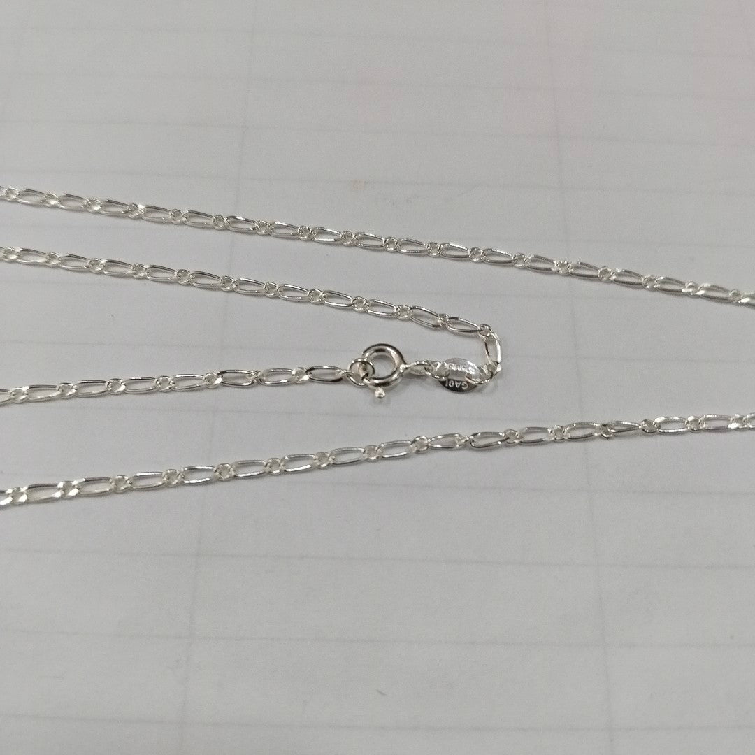 CADENA TEJIDO 1X1 PLATA .925 55 CM 3.3 GR (NUEVO)