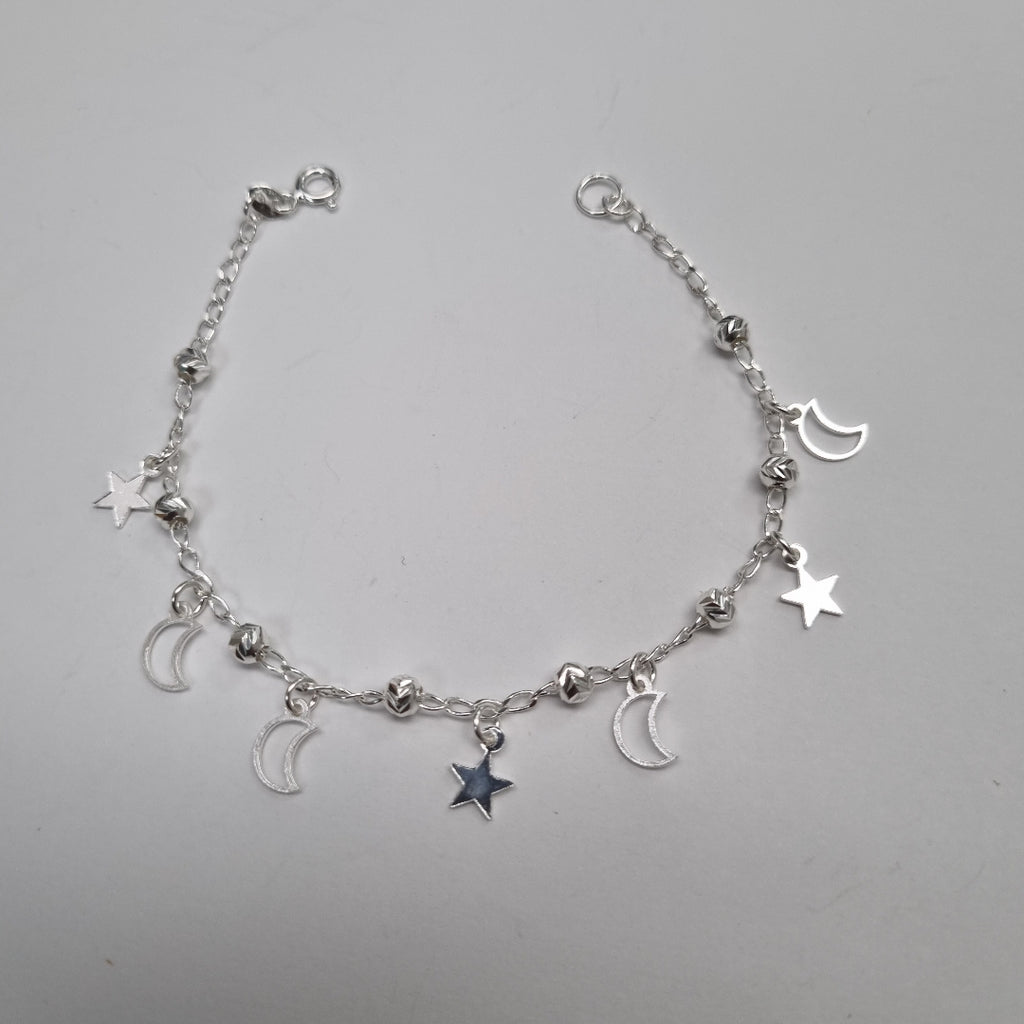 PULSERA TEJIDO TEJIDO ESPECIAL PLATA .925 18 CM 3.1 GR (NUEVO)