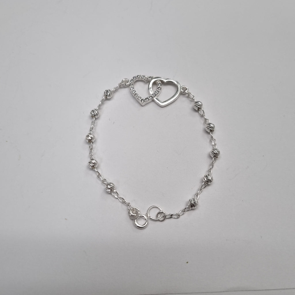 PULSERA TEJIDO TEJIDO ESPECIAL PLATA .925 18 CM 4 GR (NUEVO)