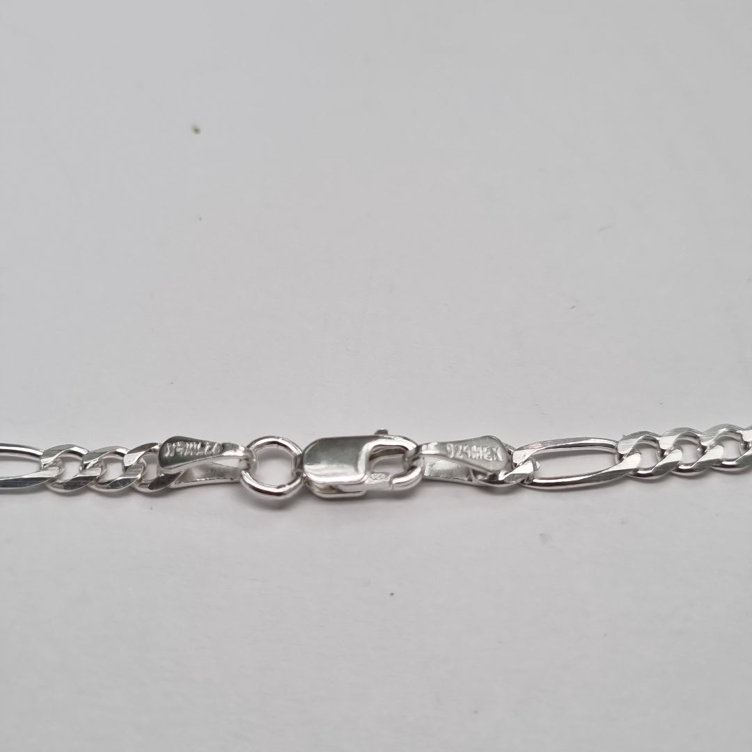 CADENA TEJIDO 3X1 PLATA .925 50 CM 6.9 GR (NUEVO)