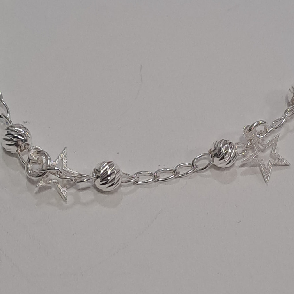 PULSERA TEJIDO ESPECIAL PLATA .925 18 CM 2.7 GR (NUEVO)