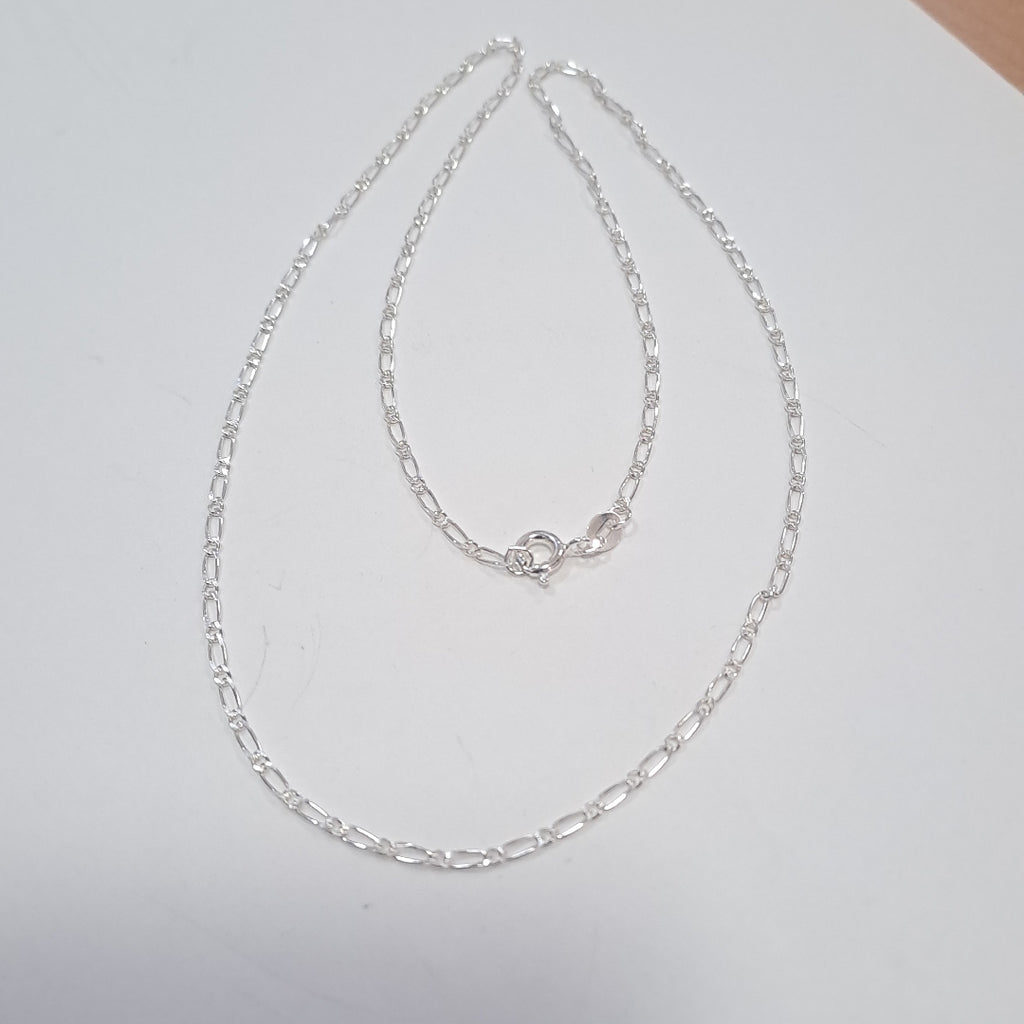 CADENA TEJIDO 1X1 PLATA .925 50 CM 3 GR (NUEVO)