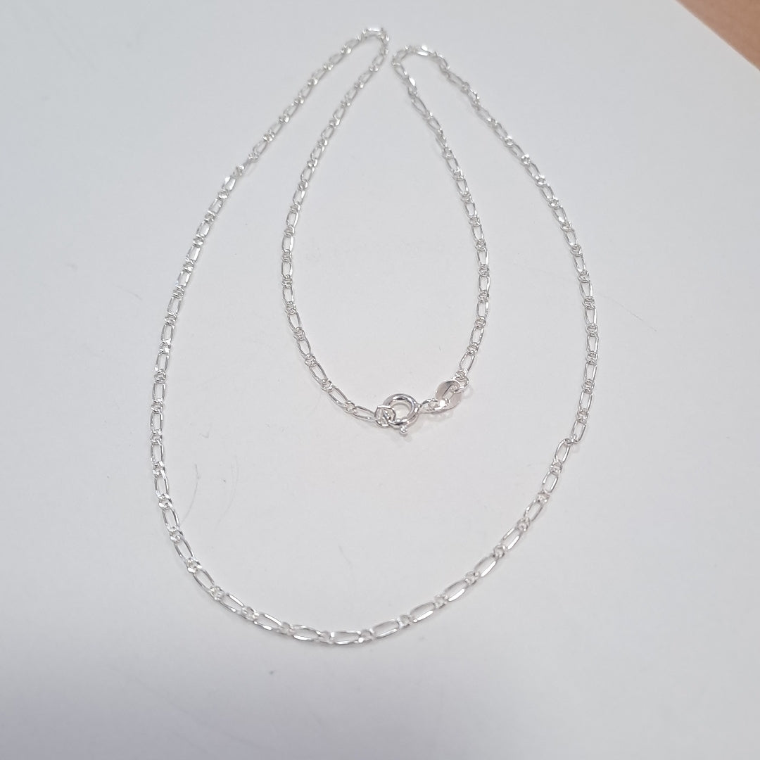 CADENA TEJIDO 1X1 PLATA .925 50 CM 3 GR (NUEVO)