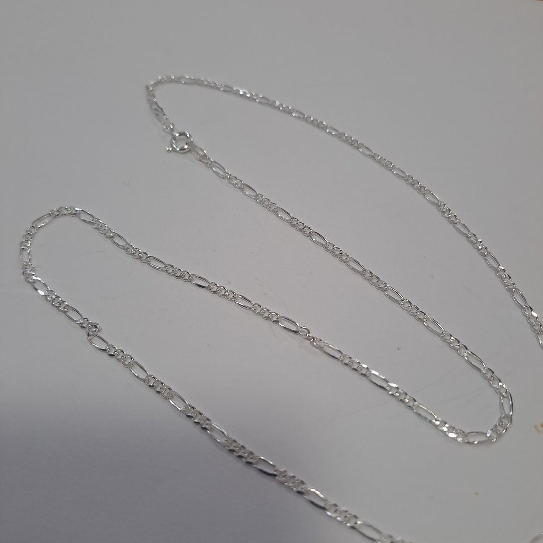 CADENA TEJIDO 3X1 PLATA .925 55 CM 4.3 GR (NUEVO)