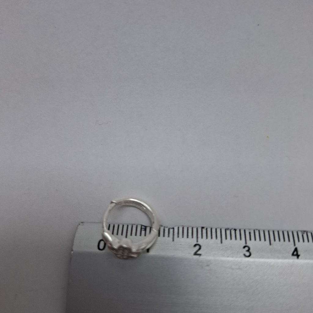 ARRACADAS C/CIRCONIAS PLATA .925 1.9 GR (NUEVO)