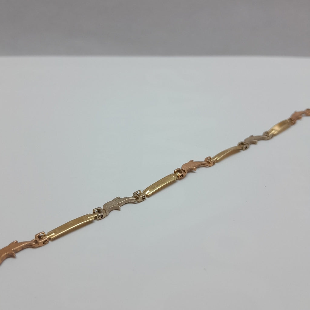 PULSERA ORO 14 K 3.6 GRMS (SEMINUEVO)