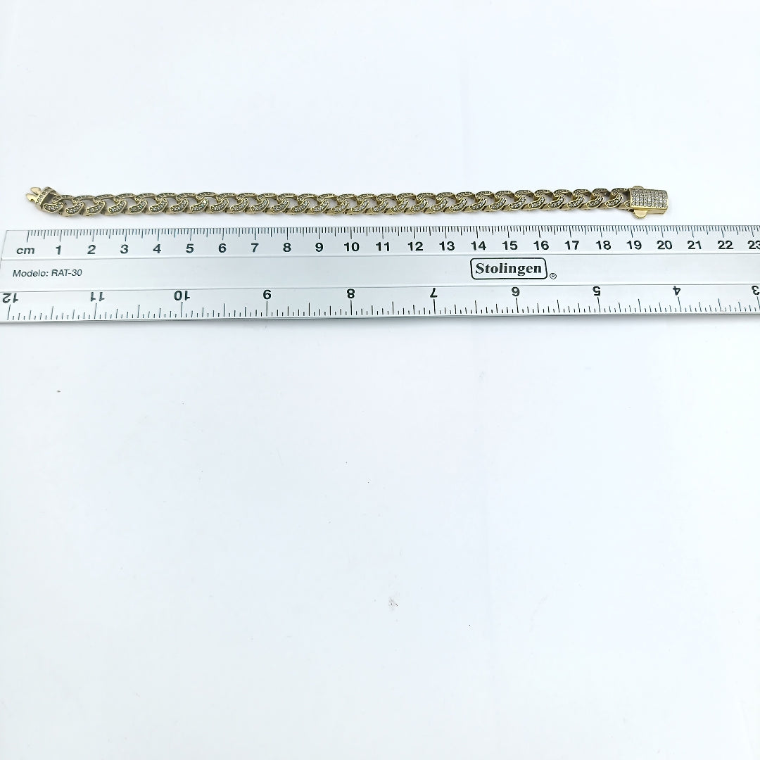 PULSERA ORO 10 K 13.3 GRMS (SEMINUEVO)