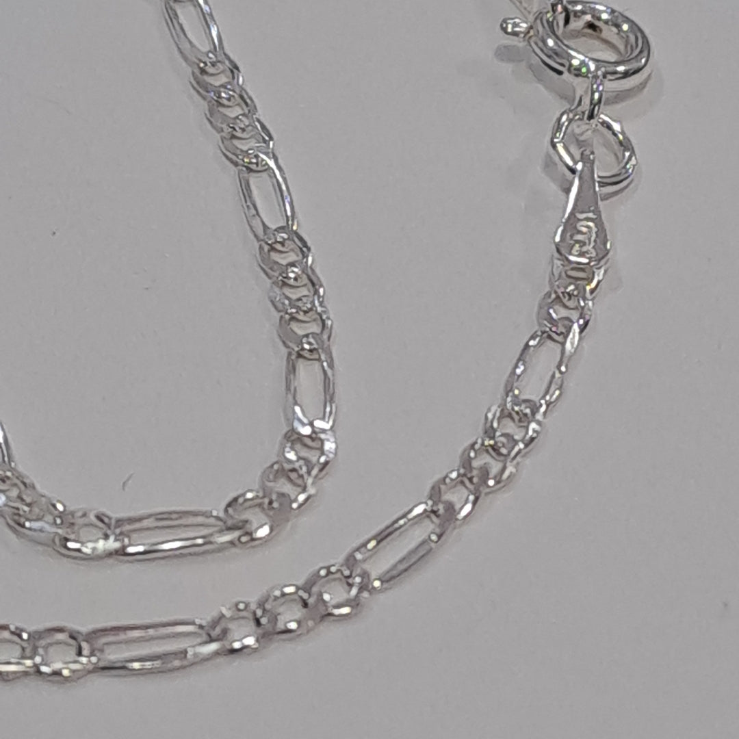 CADENA TEJIDO 3X1 PLATA .925 55 CM 4.3 GR (NUEVO)
