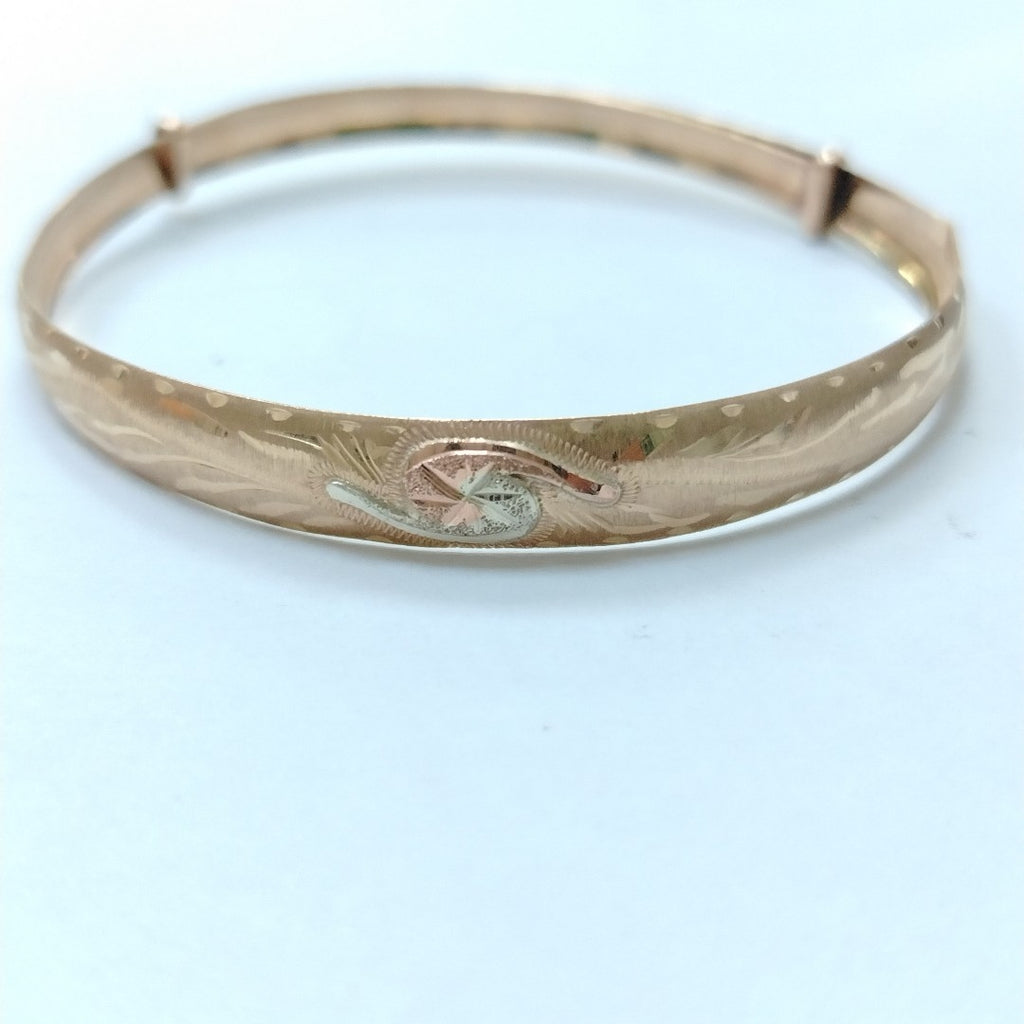 PULSERA RIGIDA ORO 10 K 4.9 GRMS (SEMINUEVO)