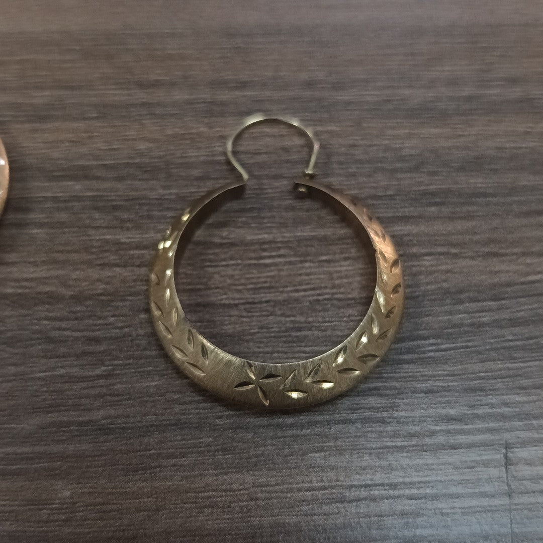 ARRACADAS PAR ORO 10 K 4,20 GRMS (SEMINUEVO)