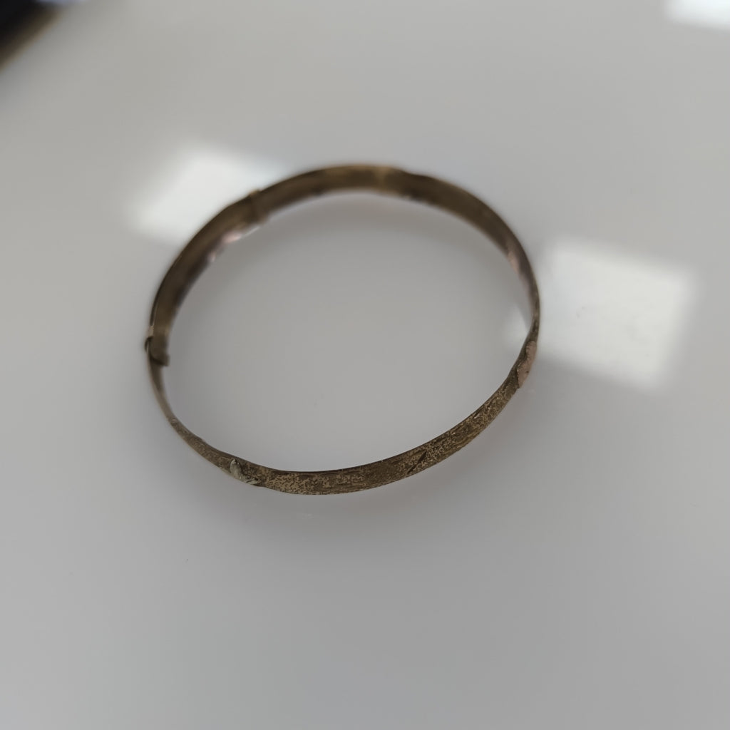 PULSERA RIGIDA ORO 8 K 4 GRMS (SEMINUEVO)