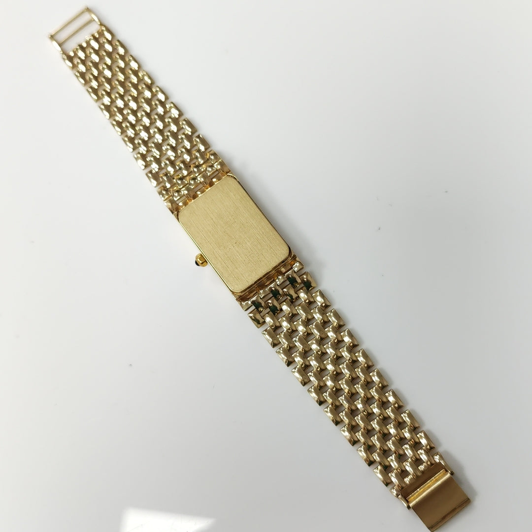 RELOJ CAJA Y PULSO ORO ORO 14 K 68.6 GRMS (SEMINUEVO)