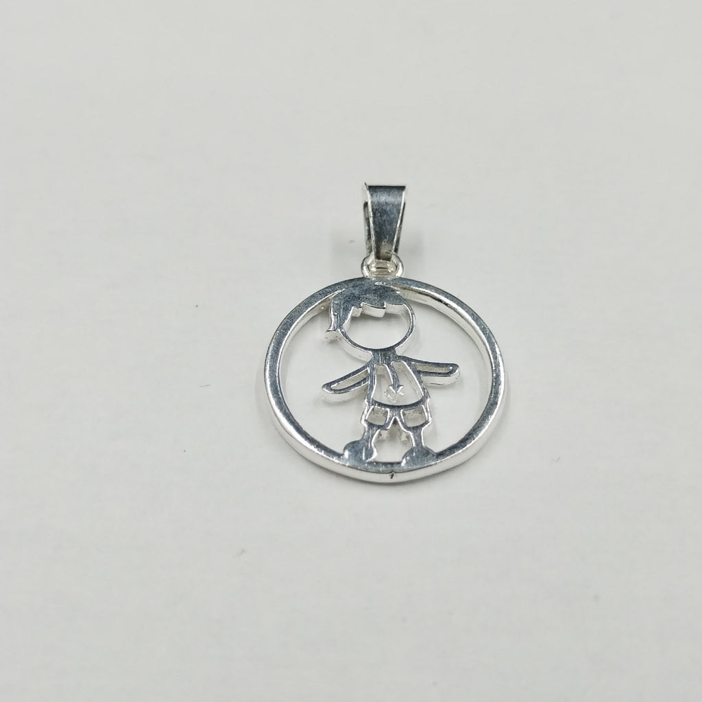 DIJE NIÑO PLATA .925 2 GR (NUEVO)