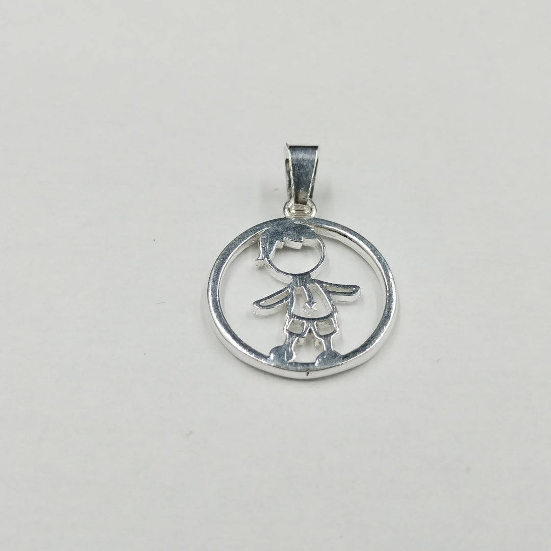 DIJE NIÑO PLATA .925 2 GR (NUEVO)