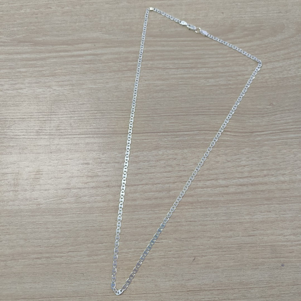 CADENA TEJIDO GUCHI PLATA .925 60 CM 9.2 GR (NUEVO)