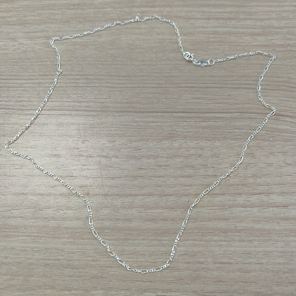 CADENA TEJIDO 3X1 PLATA .925 50 CM 2.2 GR (NUEVO)