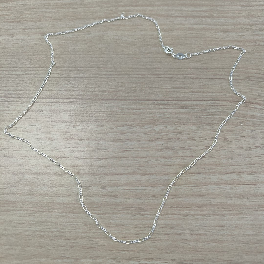 CADENA TEJIDO 3X1 PLATA .925 50 CM 2.2 GR (NUEVO)